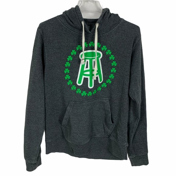 Barstool Sports Other - Barstool Sports Sweatshirt Hoodie Gray Shamrocks